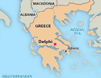 delphi in map